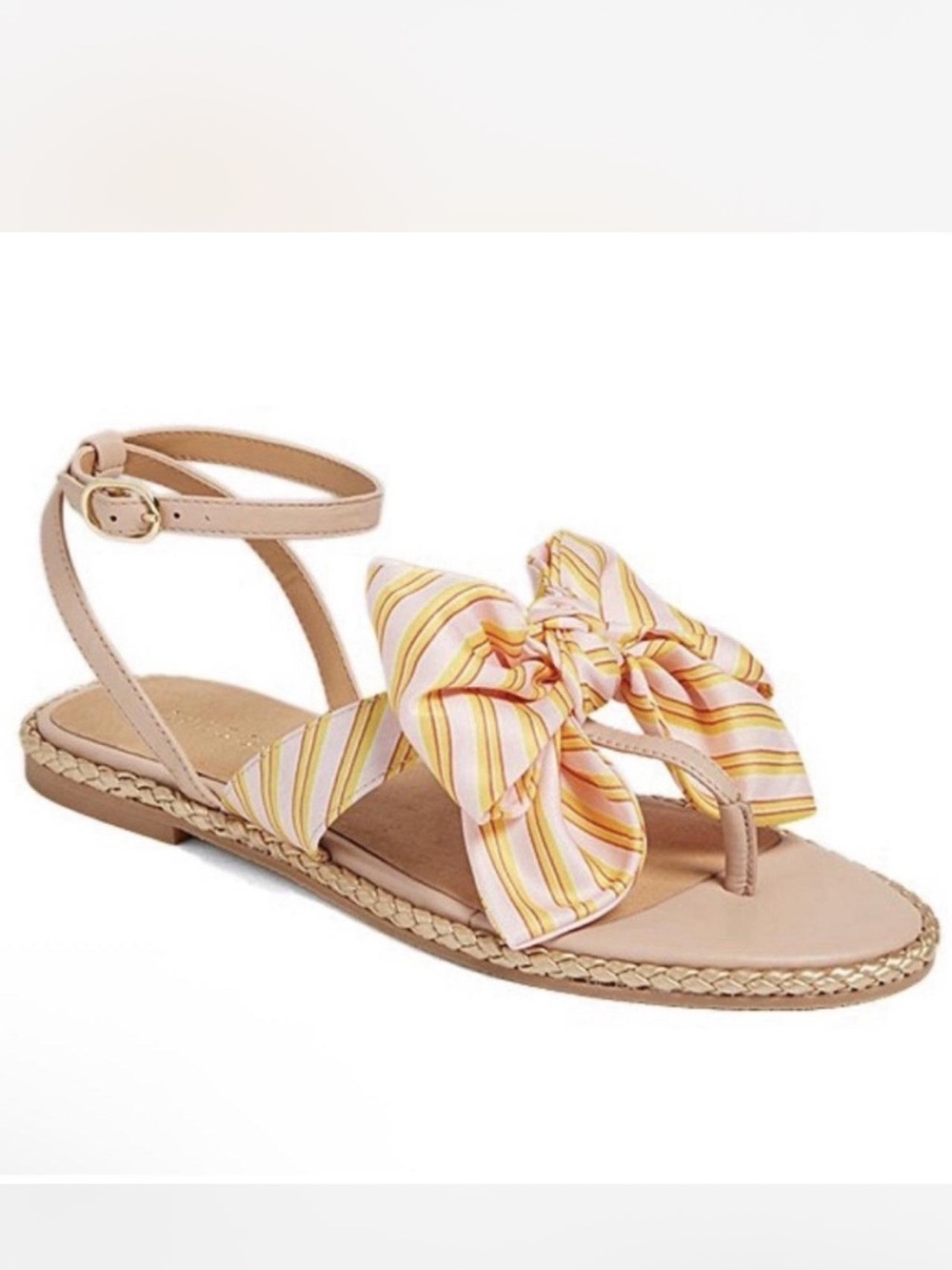 Jack Rogers Heidi bow sandals NWOT